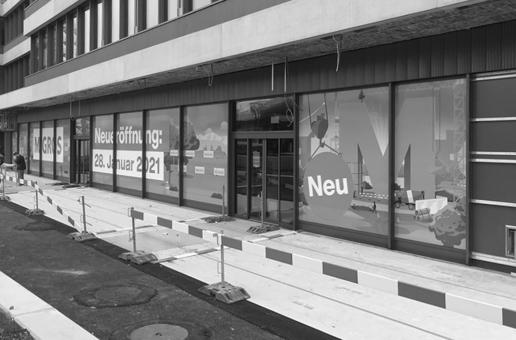 Ladenausbau Migros Dübendorf-Stettbach